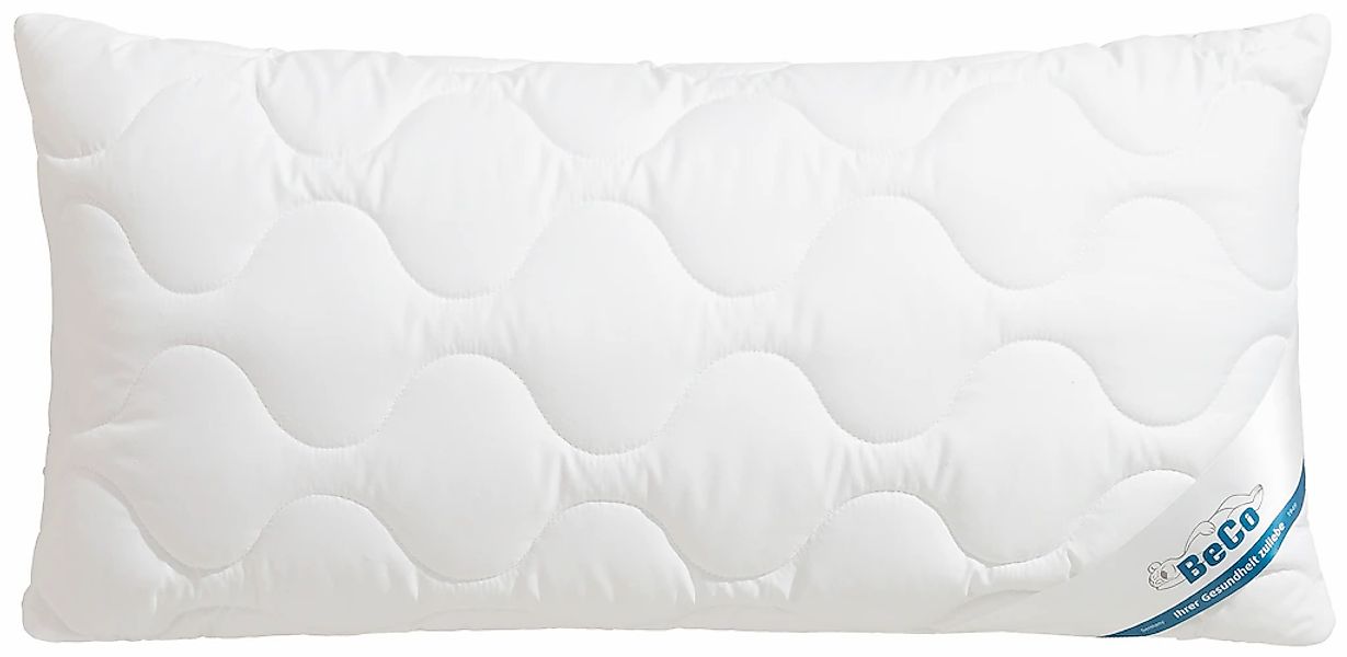 Beco Kopfkissen "EcoWell" Füllung: Polyester 1 Stk. tlg. Kissen in den Größ günstig online kaufen