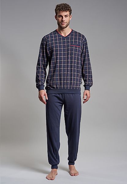 GÖTZBURG Pyjama Bronx (2 tlg) Langarm, günstig online kaufen