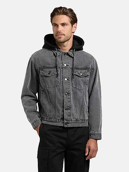 khujo Jeansjacke Jokin Herren Denim-Jacke mit Sweat-Kapuze günstig online kaufen