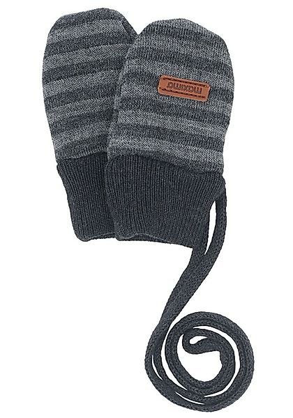 MAXIMO Fäustlinge ohne Daumen aus Wollfleece mit Strickbund günstig online kaufen
