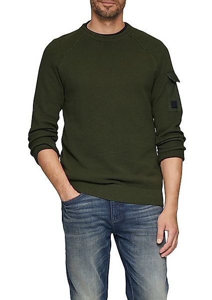 s.Oliver Strickpullover mit aufgesetzter Tasche am günstig online kaufen