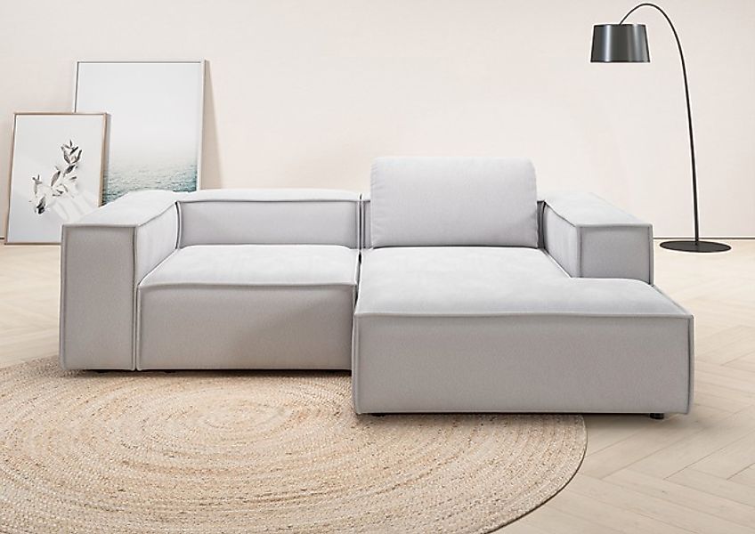 Places of Style Ecksofa »Watertown, kompakte L-Form, 246 cm breite für klei günstig online kaufen