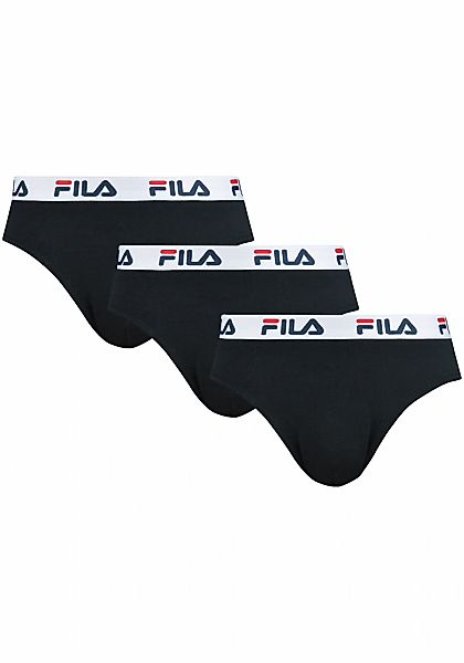 Fila Slip "MAN BRIEF", (3er Pack), mit elastischem Logobund günstig online kaufen