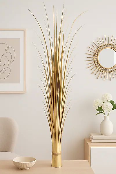 I.GE.A. Kunstpflanze »Grasbündel« Grasarrangement Künstlich Gras Busch Deko günstig online kaufen