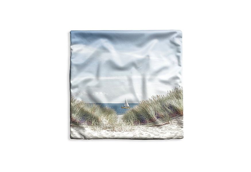 MuchoWow Dekokissen Boot - Meer - Strand, Kissenbezüge, Kissenhülle, Deko K günstig online kaufen
