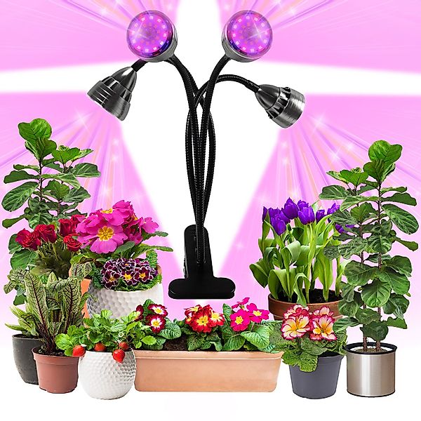MUPOO Pflanzenlampe Vollspektrum Wachstumslampen Auto Timer,USB günstig online kaufen