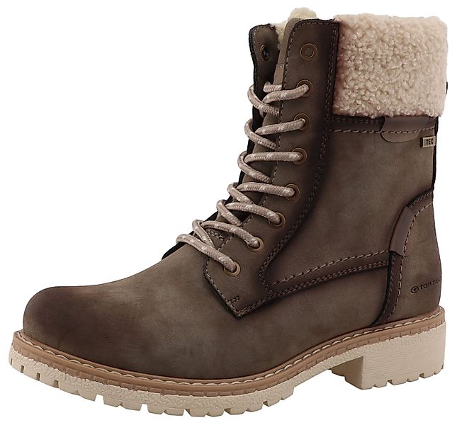 TOM TAILOR Winterboots Workerboots, Hiking Boot mit Blockabsatz günstig online kaufen
