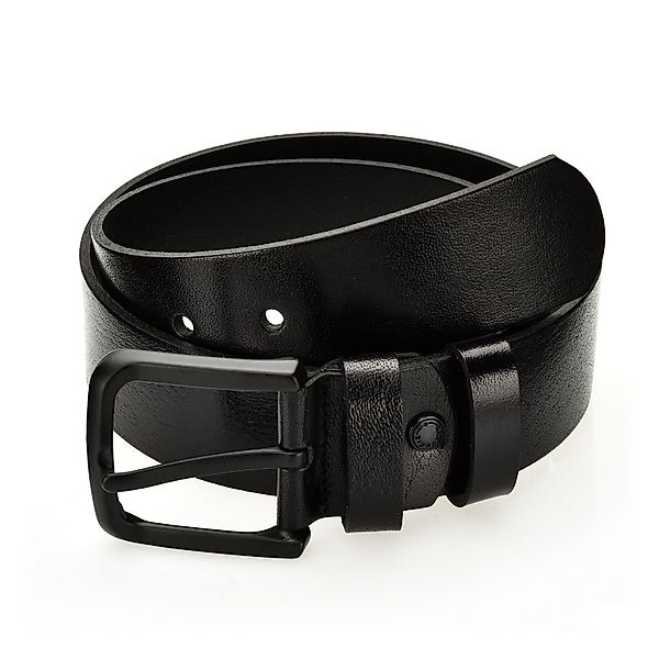 Ledergürtel Herren Ledergürtel Schwarz GG-101 günstig online kaufen