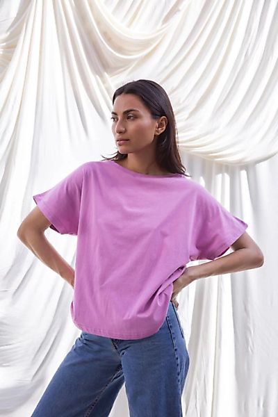 Recyceltes T-shirt Für Frauen Aus Baumwolle Loulou günstig online kaufen