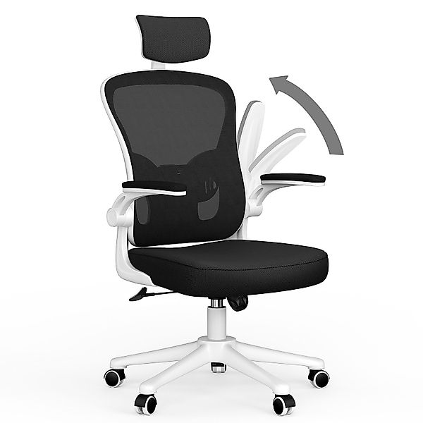BIGZZIA Bürostuhl Ergonomisch Schreibtischstuhl mit verstellbare günstig online kaufen
