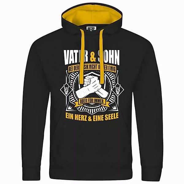 deinshirt Kapuzenpullover Herren Kapuzenpullover Vater und Sohn ein Herz un günstig online kaufen