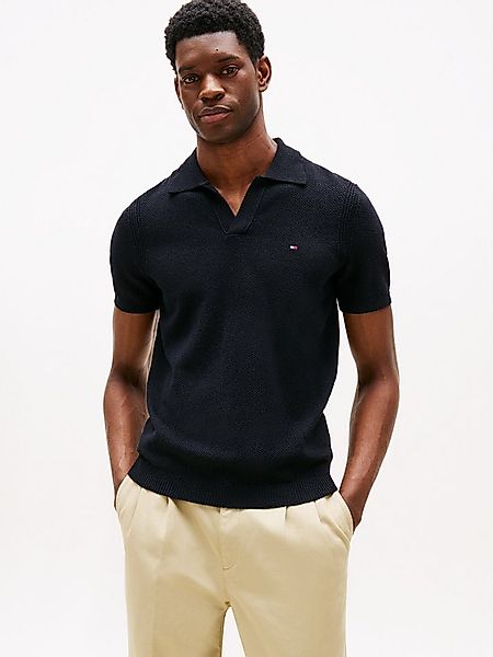Tommy Hilfiger Poloshirt KNITTED TEXTURED POLO günstig online kaufen
