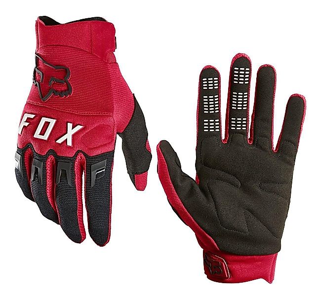 Fox Racing Fahrradhandschuhe Fox Dirtpaw Glove Handschuhe rot S günstig online kaufen