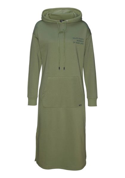 Buffalo Sweatkleid Kängurutasche günstig online kaufen