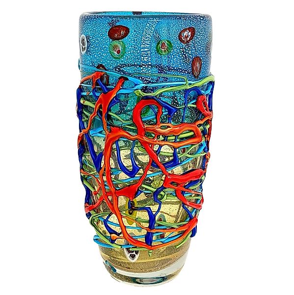 Aubaho Dekoobjekt Glasvase Vase Glas im günstig online kaufen