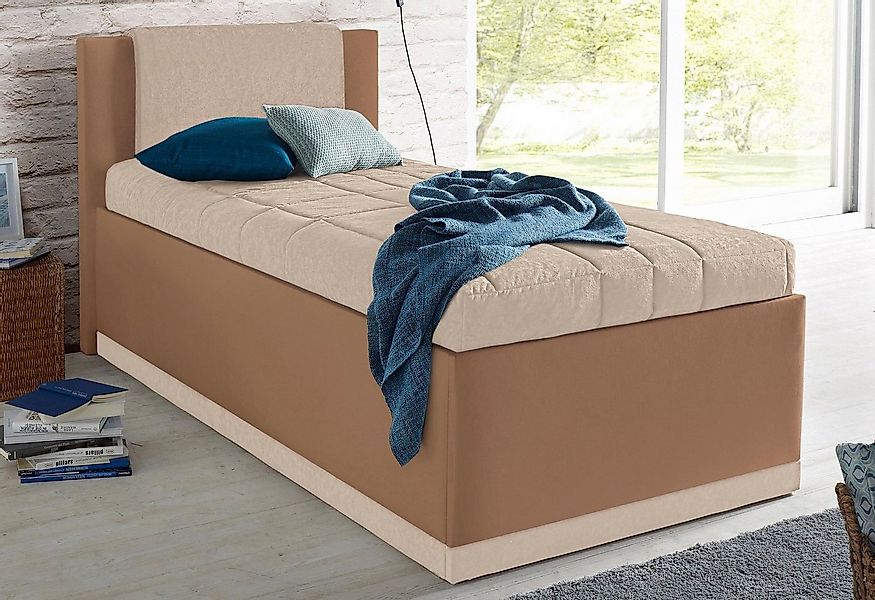 Westfalia Schlafkomfort Polsterbett, mit Bettkasten und Tagesdecke günstig online kaufen