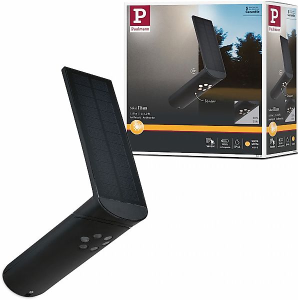 Paulmann LED Außen-Wandleuchte "Ilias" LED-Board 1 Stk. Warmweiß LED-Board, günstig online kaufen