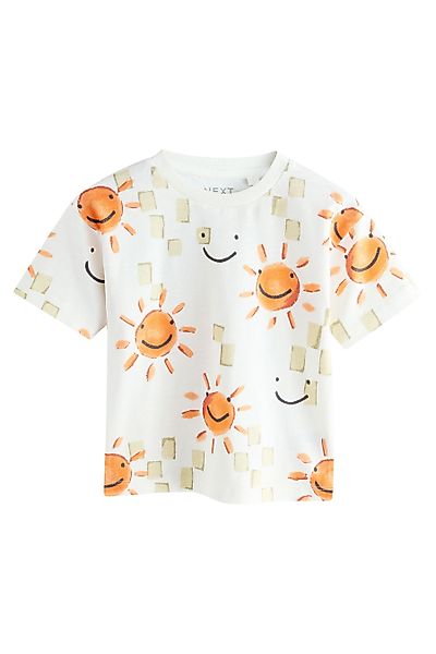 Next T-Shirt Kurzarm-T-Shirt mit durchgehendem Print günstig online kaufen