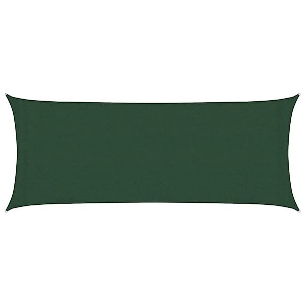 vidaXL Sonnensegel 160 g/m² Dunkelgrün 2x5 m HDPE 311451 günstig online kaufen