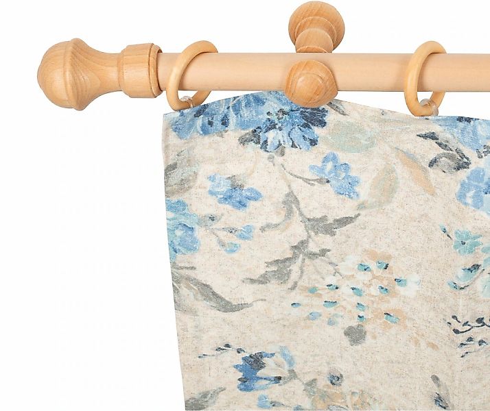 SN DECO GROUP Gardinenstange "Ares" 1 läufig-läufig Fixmaß 28 mm, Holz, ver günstig online kaufen