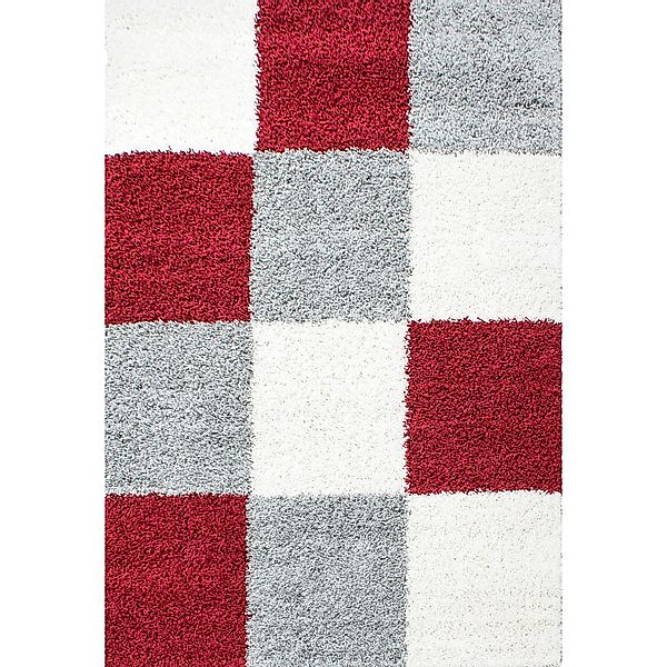 Ayyildiz Hochflorteppich Life 1501 Rot 200 cm x 290 cm günstig online kaufen