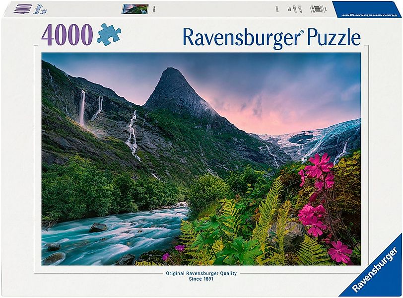 Ravensburger Puzzle Atemberaubende Bergstimmung, 4000 Puzzleteile, Made in günstig online kaufen