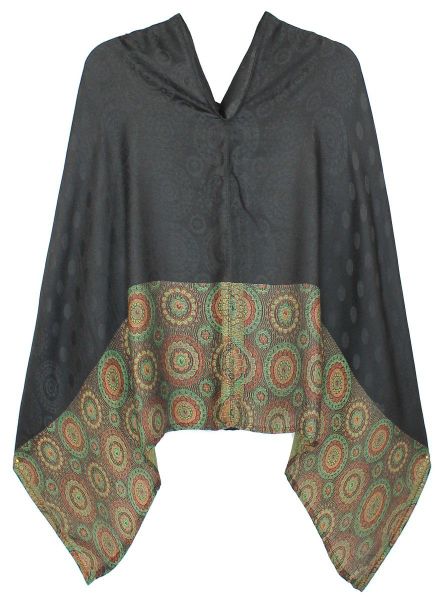 dy_mode Blusenponcho Eleganter Damen Poncho Leichtes günstig online kaufen
