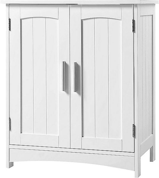 EUGAD Waschbeckenunterschrank (1-St) Badschrank mit 2 Türen&verstellbare Ab günstig online kaufen