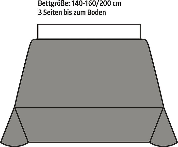 my home Tagesdecke »Annika gesteppte Tagesdecke, aus 50% recycelter Baumwol günstig online kaufen
