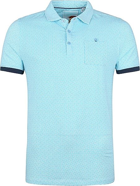 Blue Industry Polo Shirt M83 Aqua Blau - Größe M günstig online kaufen