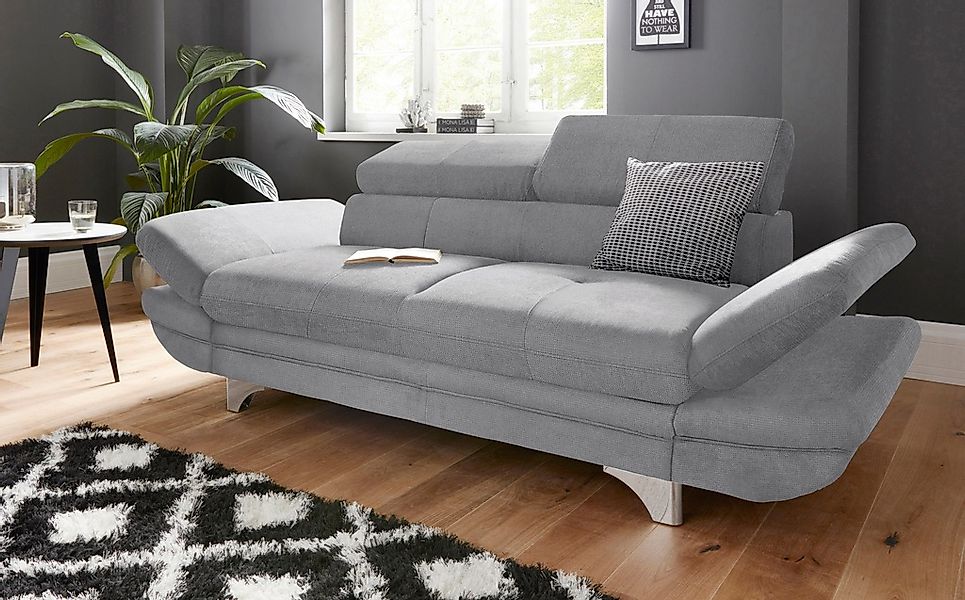 COTTA 2-Sitzer "Enterprise" Big-Sofa, mit Armteilverstellung & Kopfteilvers günstig online kaufen