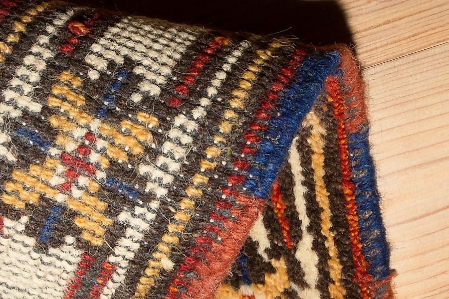 morgenland Wollteppich »Kazak Teppich handgeknüpft orange«, rechteckig günstig online kaufen