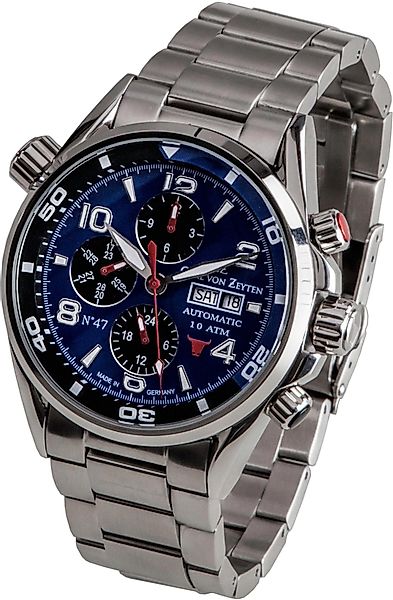 Carl von Zeyten Automatikuhr No.47 CVZ0047BLMS, günstig online kaufen