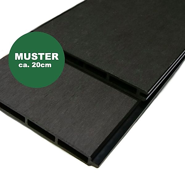 Woodstore24 Zaun WoodoZaun WPC Sichtschutzzaun gebürstete günstig online kaufen