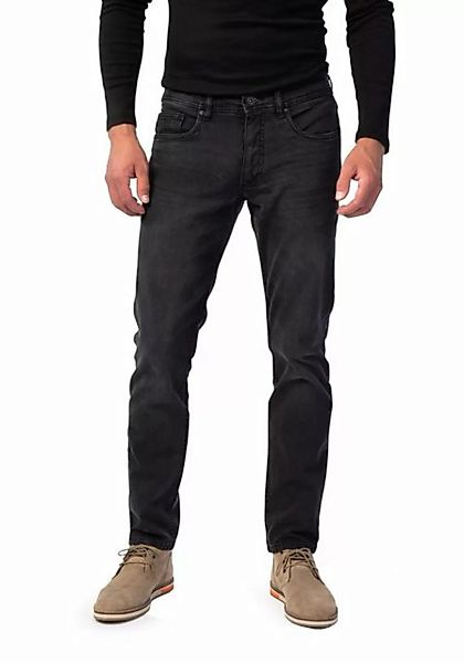Stooker Men Straight-Jeans STOOKER HERREN STRETCH JEANS GLENDALE - black us günstig online kaufen