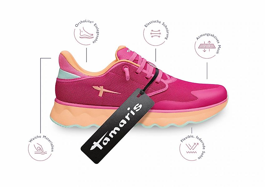 Tamaris Nowana Slip-On Sneaker, Freizeitschuh, Halbschuh, Slipper mit Ortho günstig online kaufen
