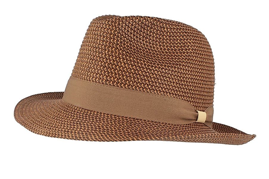 Breiter Strohhut Bogart Kofferhut mit UV günstig online kaufen