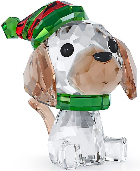 Swarovski Dekofigur Kristallfigur Hund Holiday Cheers günstig online kaufen