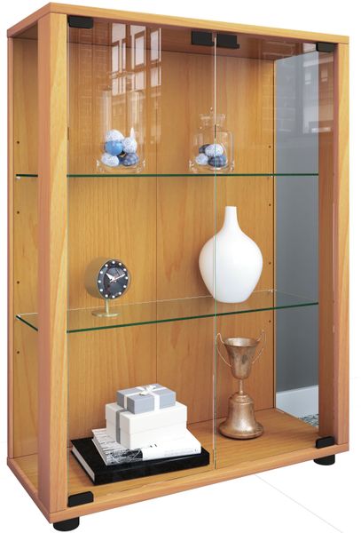 VCM Standvitrine Holz Glas Stand Vitrine günstig online kaufen