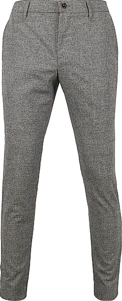 Alberto Rob Hose Pied de Poule Grau - Größe W 36 - L 32 günstig online kaufen