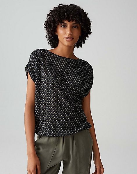 OPUS Print-Shirt SEKADI MINIMAL aus fließender Viskose günstig online kaufen
