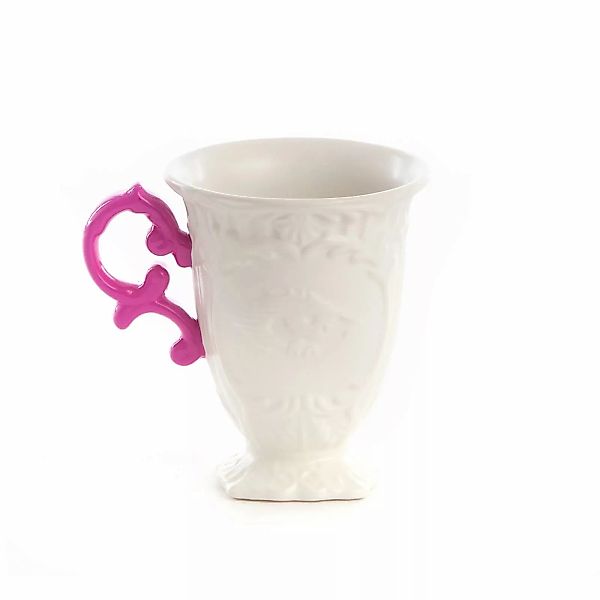 SELETTI Tasse I-Wares, weiß / rosa, 300 ml, Porzellan günstig online kaufen