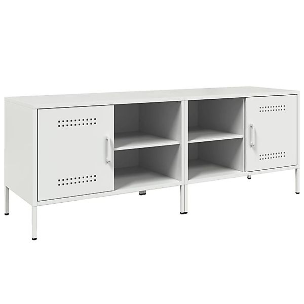 vidaXL TV-Schränke 2 Stk Weiß 68x39x50,5 cm Stahl 843005 günstig online kaufen