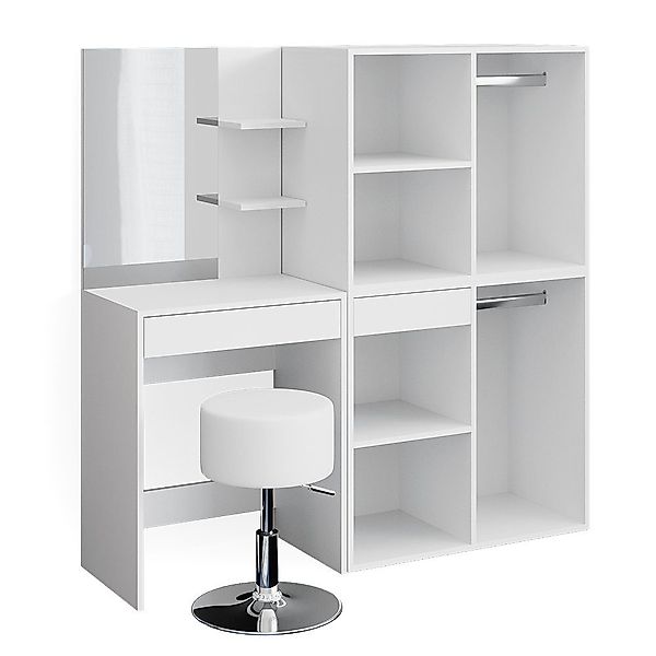 Vicco Schminktisch Isabelle, Weiß, 140 cm günstig online kaufen