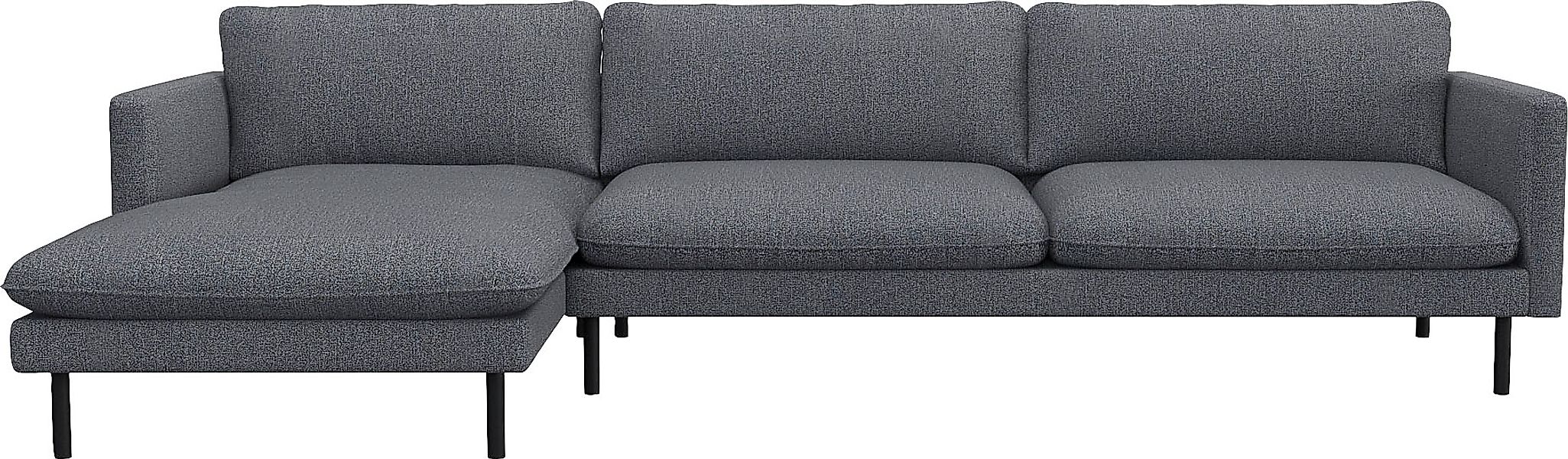 FLEXLUX Ecksofa "Bolzano, elegant und bequem, L-Form", Sitzaufbau mit Kalts günstig online kaufen