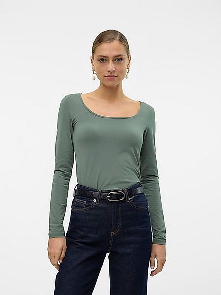 Vero Moda Langarmshirt VMLULU LS U-NECK günstig online kaufen