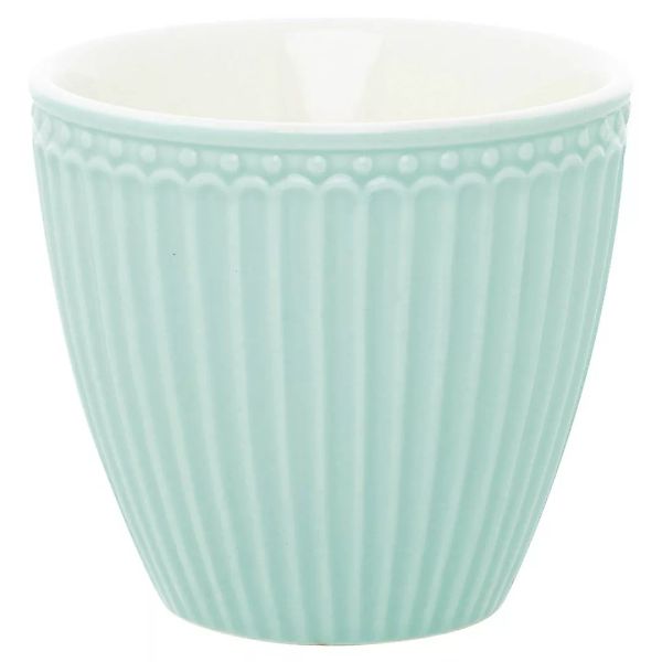 Greengate Latte Cup Alice Cool Mint Tasse Steingut Grün günstig online kaufen