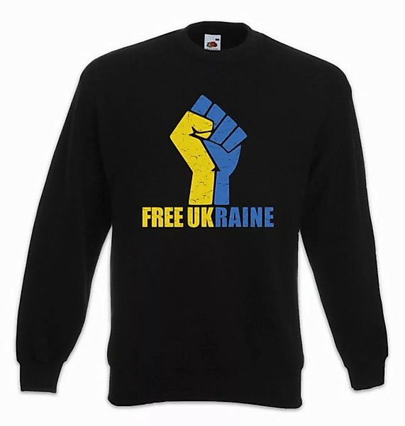 Urban Backwoods Sweatshirt Free Ukraine Fist Sweatshirt Against War Widerst günstig online kaufen