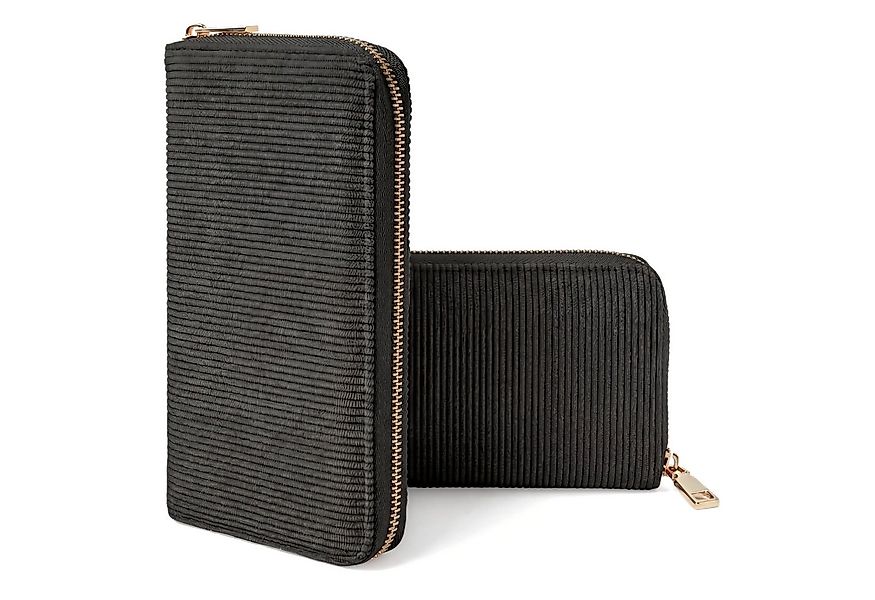 MillyMilk Geldbörse FONDO LARGE – Großer Damen Cord Geldbeutel – Stoff Port günstig online kaufen