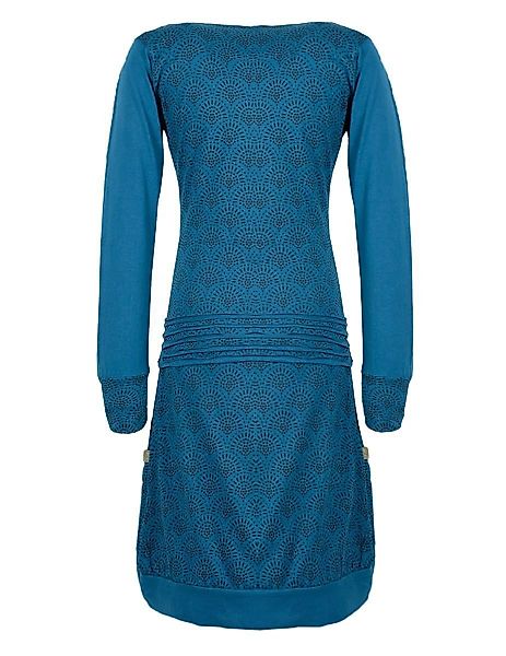 Vishes Jerseykleid Leichtes JerseykleidLangarm Kleider Sweatkleid Punkte El günstig online kaufen